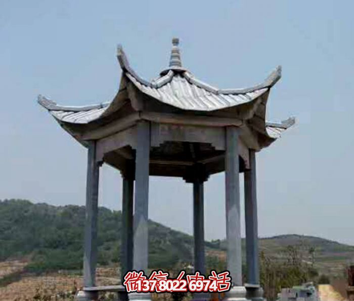 古建凉亭，为景区提供更佳的观景体验