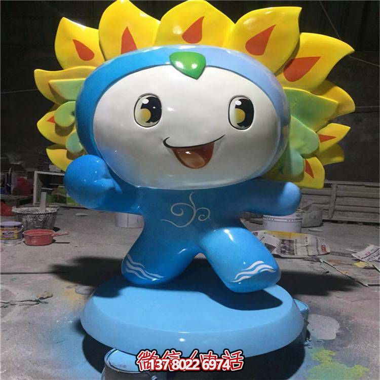 玻璃钢卡通人物博鱼平台，点亮游乐场的欢乐