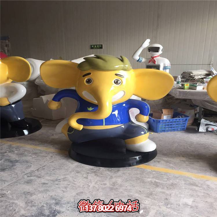 户外玻璃钢大象博鱼平台