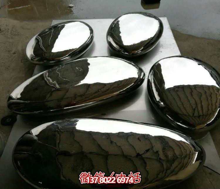 不锈钢镜面户外鹅卵石博鱼平台