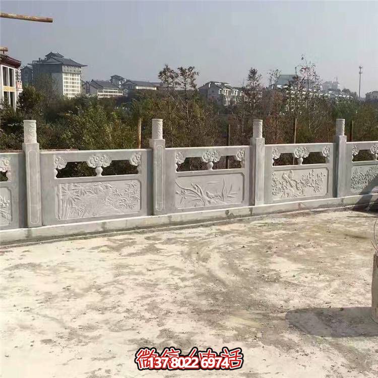大理石护栏石雕围栏博鱼平台