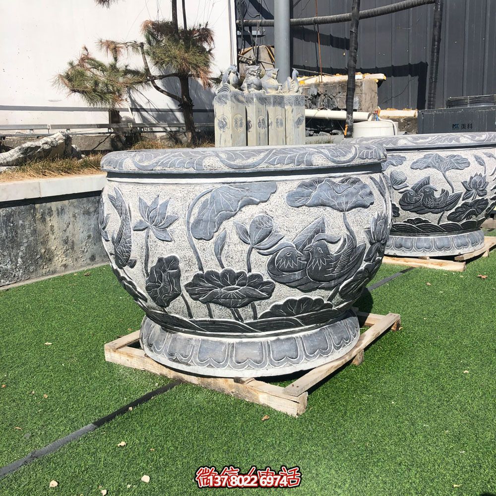 高端定制大型庭院石雕别墅摆件 高端定制大型庭院石雕别墅摆件
