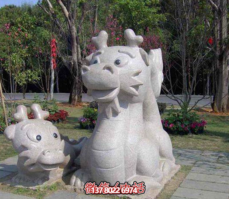 可爱童趣汉白玉龙博鱼平台