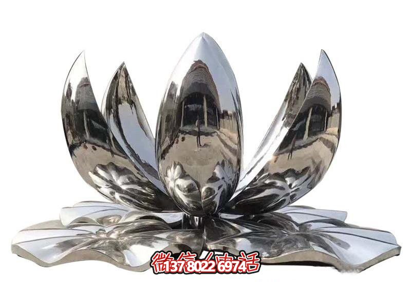 镜面不锈钢莲花博鱼平台,为公园带来活力 镜面不锈钢莲花博鱼平台,为公园带来活力
