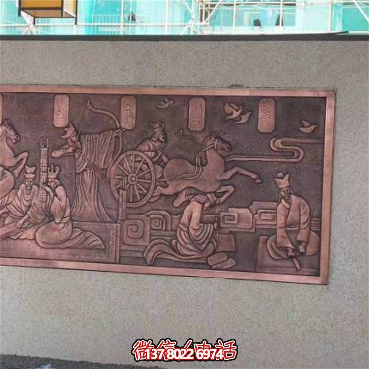 全方位视觉艺术装饰——室内外博鱼平台、浮雕、壁画、铜雕的完美结合