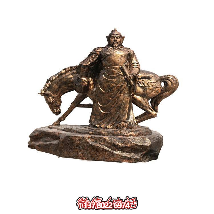 铜雕景观人物博鱼平台