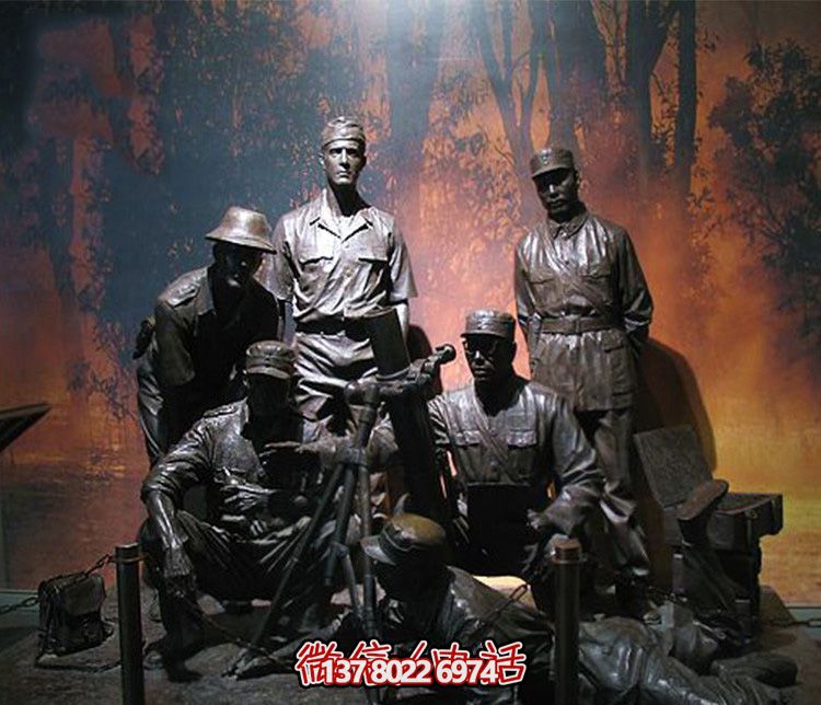 中西方融合的八路军铜博鱼平台