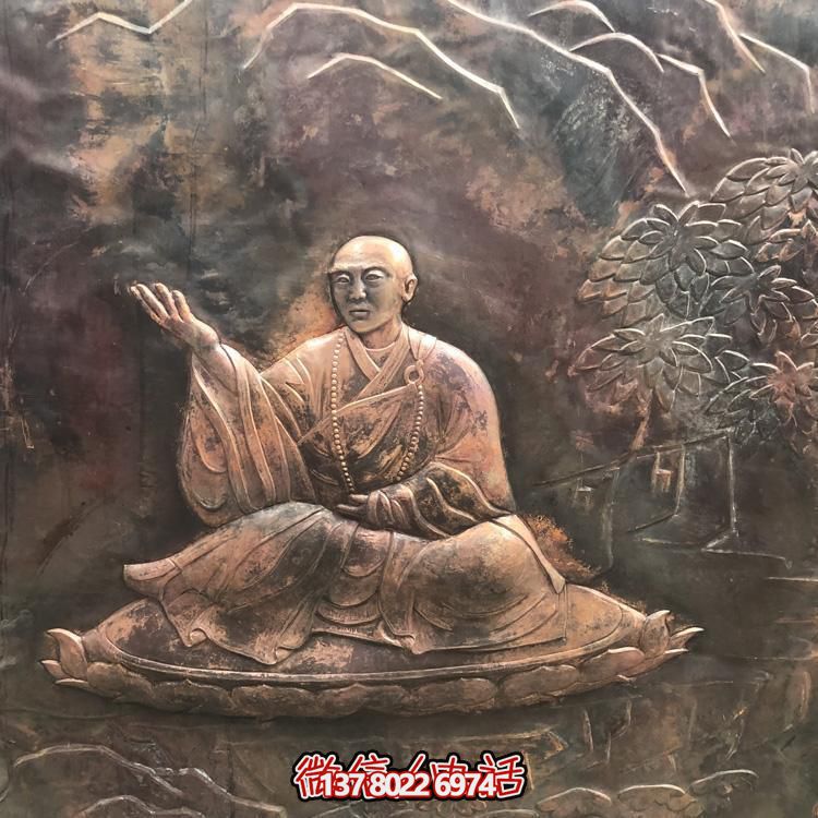 铸铜观音佛像浮雕壁画，带给大型寺庙仪式感的非凡气派
