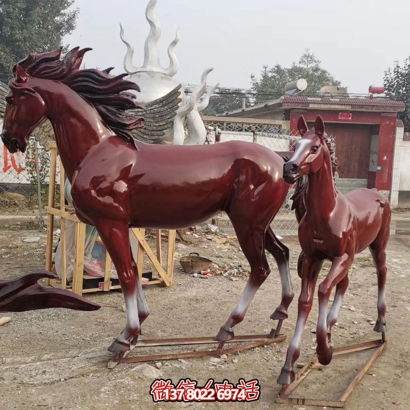 玻璃钢仿真大型户外园林景观马博鱼平台