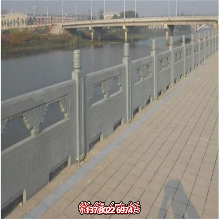 精美青石雕刻栏板，提升景区、寺庙、湖边装饰效果