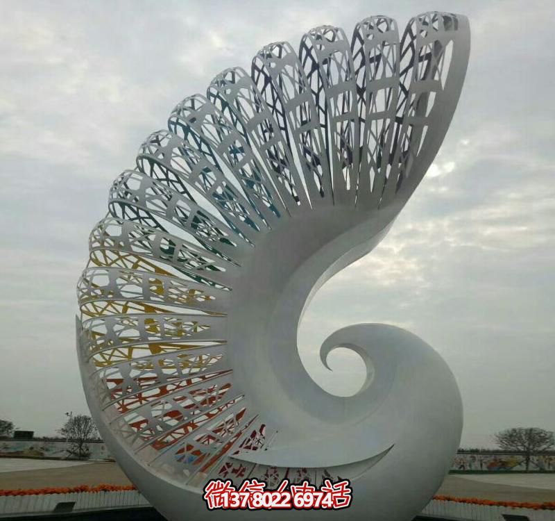 不锈钢凤凰博鱼平台，抽象而镂空