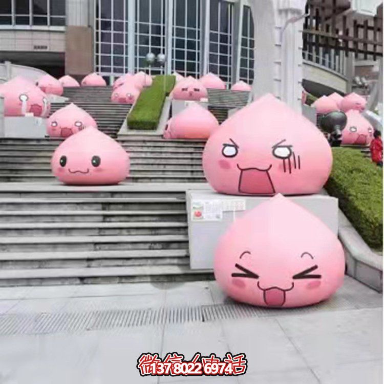 玻璃钢卡通搞怪表情博鱼平台——让你的生活充满笑容