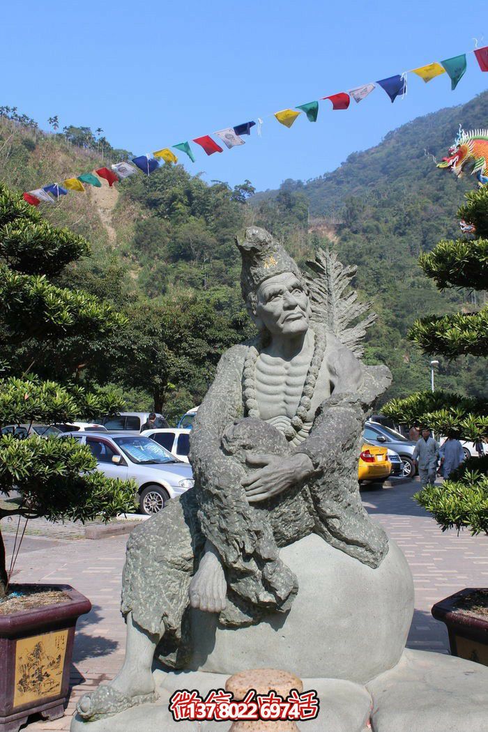 大理石石雕景区——济公博鱼平台
