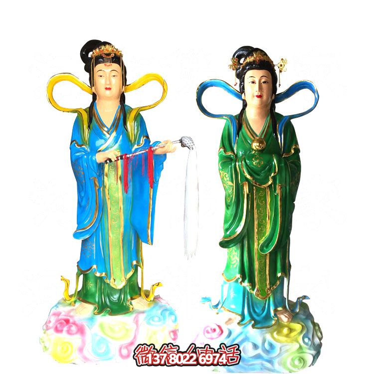 七仙女玻璃钢博鱼平台，打造完美园林