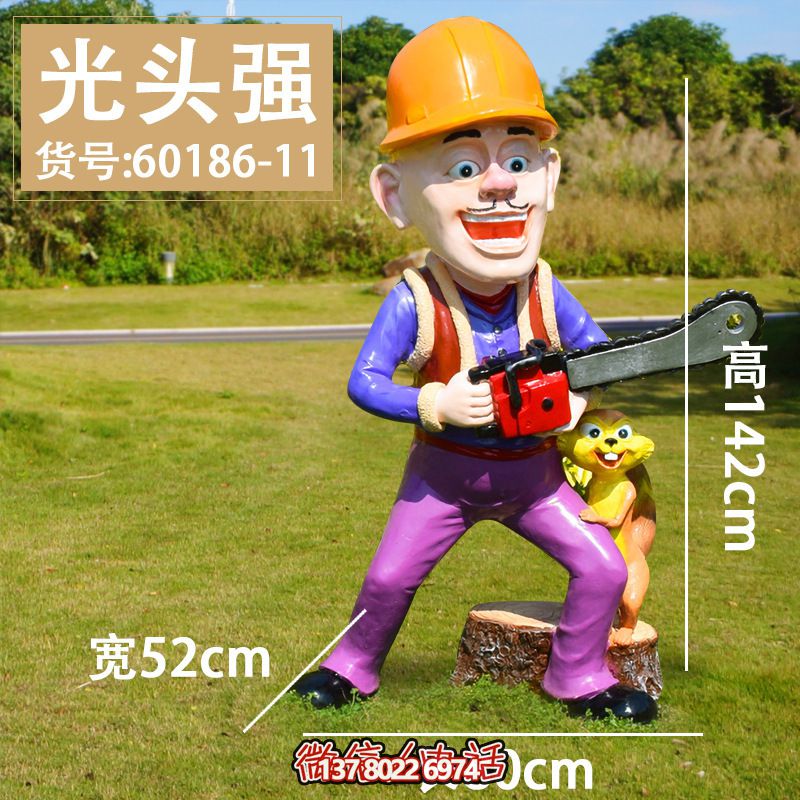 玻璃钢彩绘人物博鱼平台
