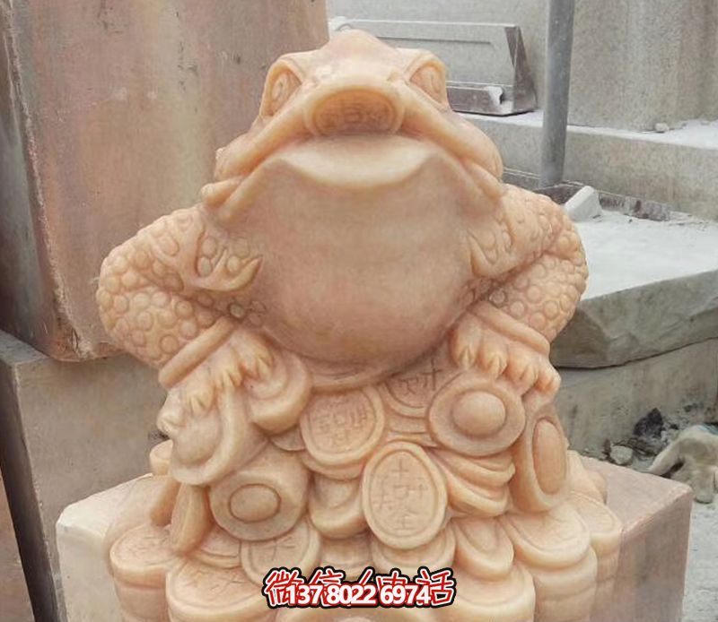 花岗岩大眼睛仿真金蟾博鱼平台
