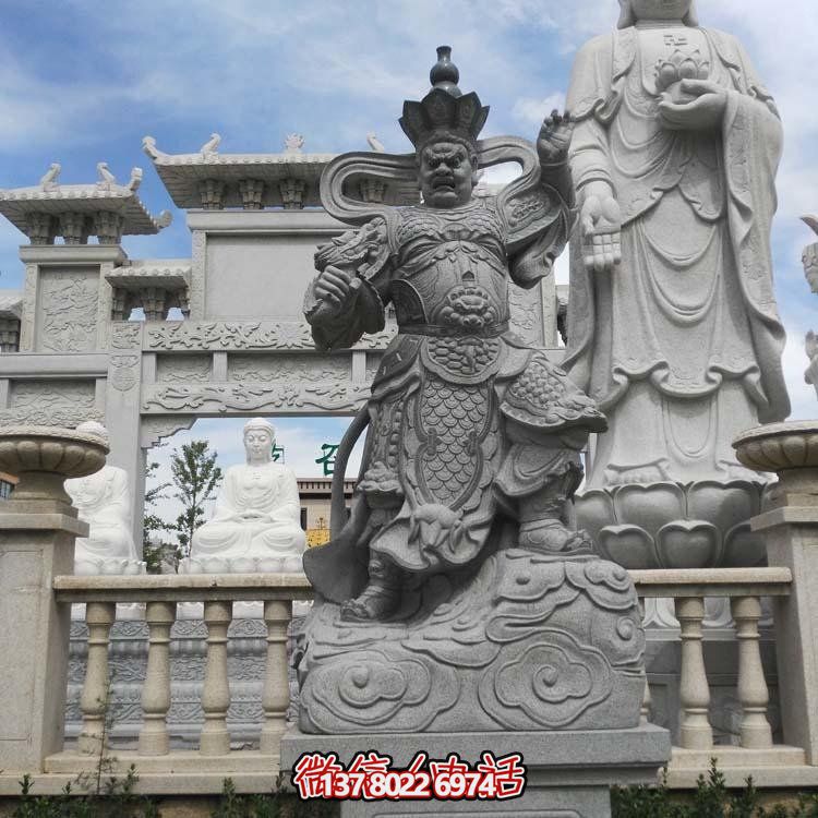 大型户外石雕四大天王博鱼平台