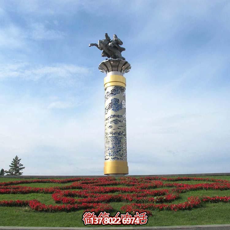 大型不锈钢创意马踏飞燕博鱼平台
