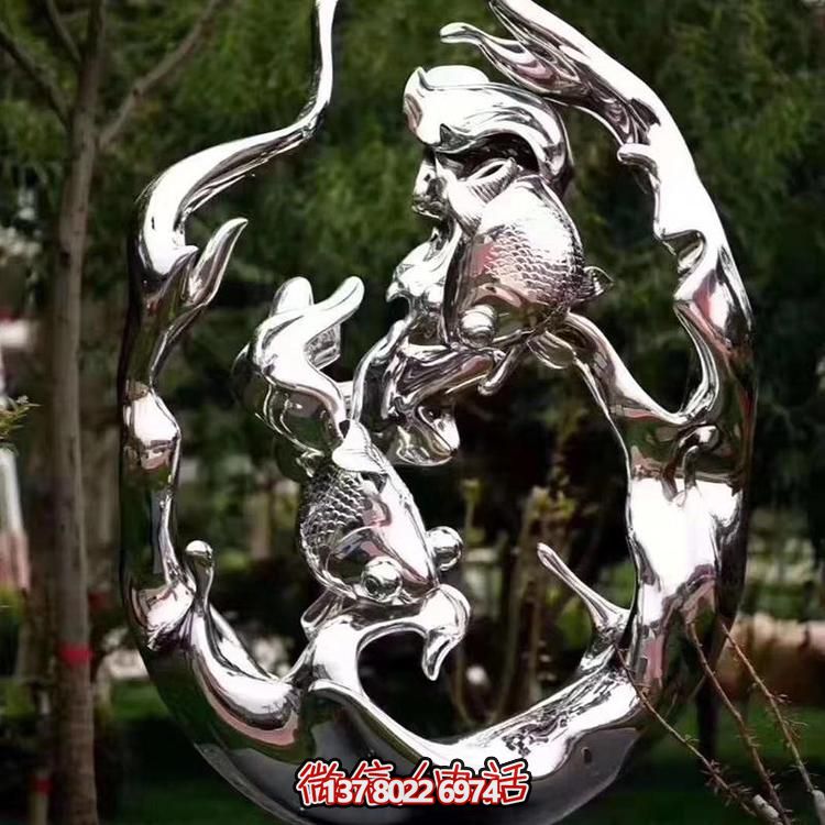不锈钢博鱼平台，为景观广场和园林增添抽象艺术