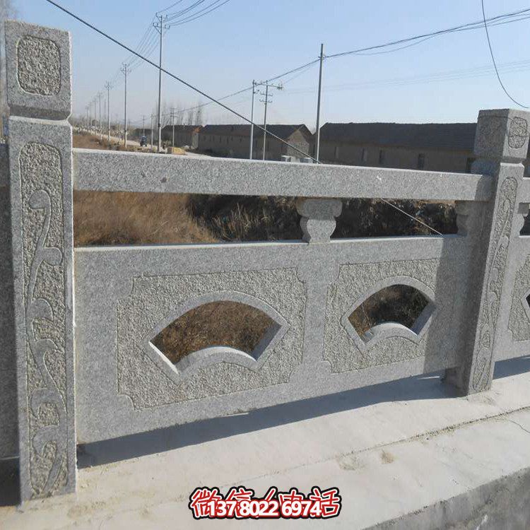 精美大理石护栏博鱼平台，让户外河道更加美观