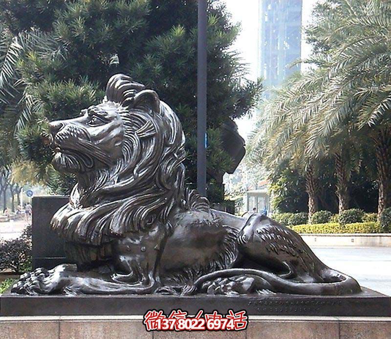 大型不锈钢狮子博鱼平台,仿铜卧着博鱼平台 大型不锈钢狮子博鱼平台,仿铜卧着博鱼平台