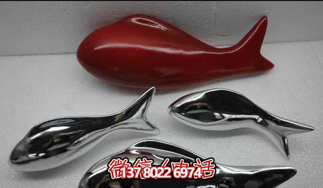 精致简约不锈钢鱼博鱼平台，点缀室内装饰