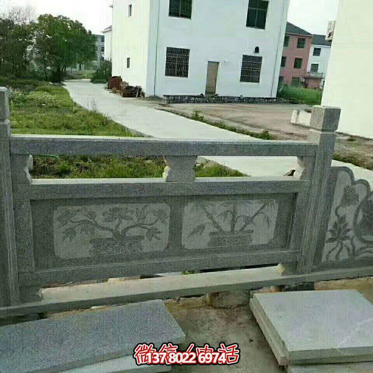 融入古典与现代的青石浮雕别墅围栏博鱼平台