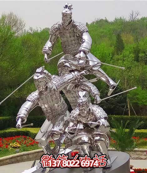不锈钢古代博鱼平台景区抛光锻造滑雪人物 不锈钢古代博鱼平台景区抛光锻造滑雪人物