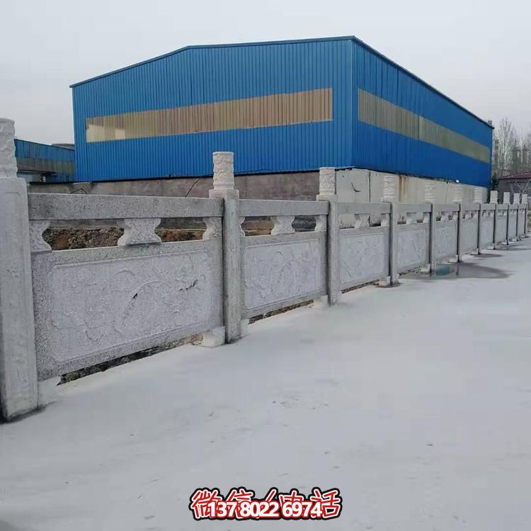 大理石护栏博鱼平台，为您的户外河道增添美观
