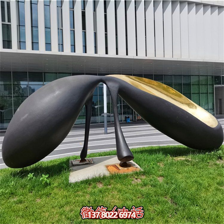 抽象不锈钢景观摆件，为你的广场和博鱼(中国)添上创意色彩