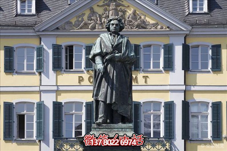 古典主义时期著名作曲家贝多芬玻璃钢博鱼平台
