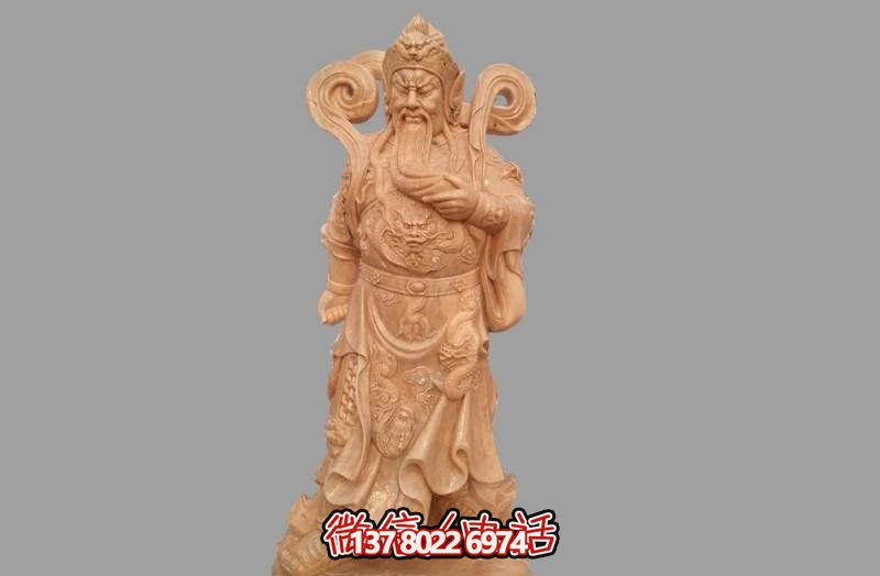 红日晚霞下的关公博鱼平台，温馨庭院里的佛像供奉