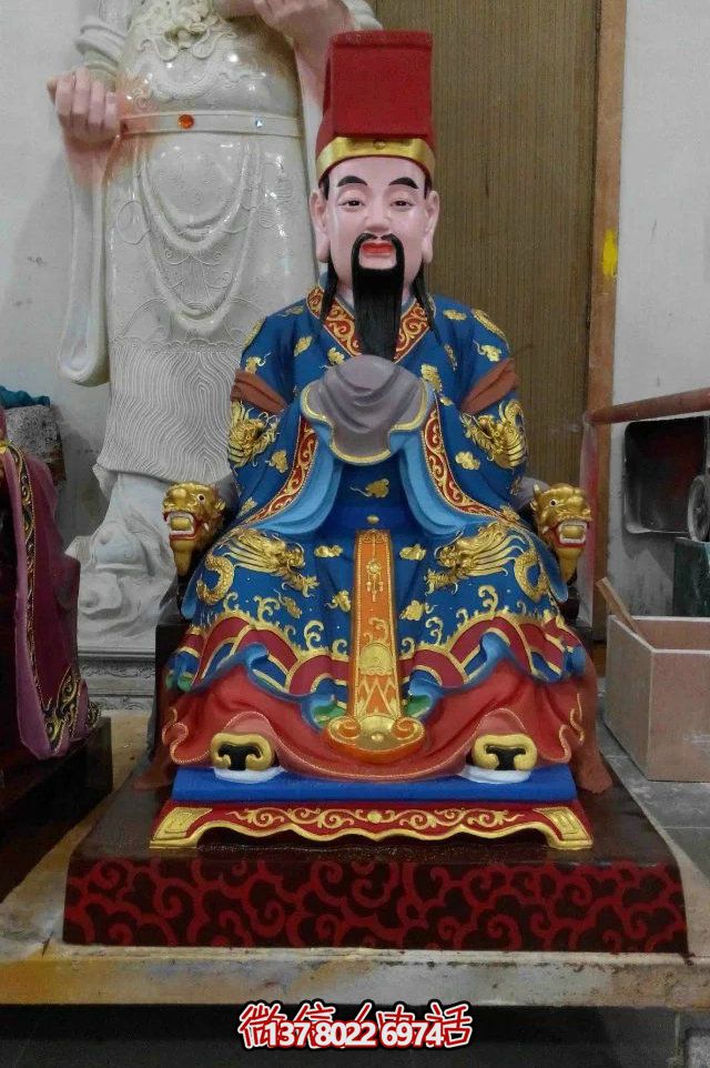 高品质玻璃钢室内彩绘供奉神佛八大家族博鱼平台