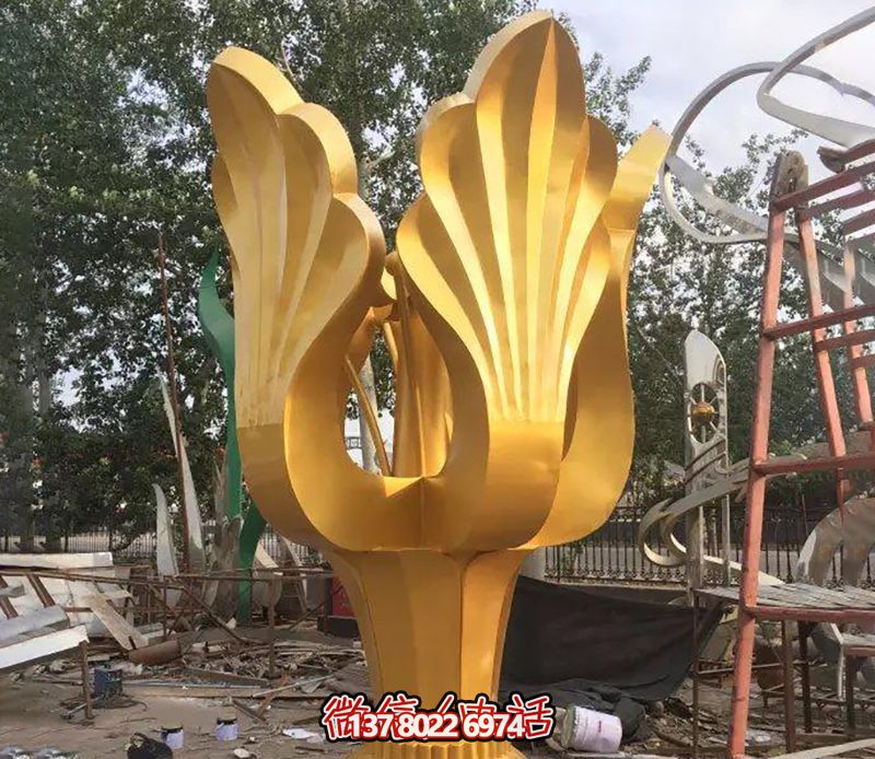 大型不锈钢紫荆花博鱼平台