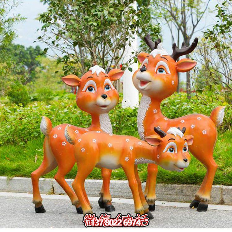 娱乐多彩的动物园玻璃钢仿铜博鱼平台景观