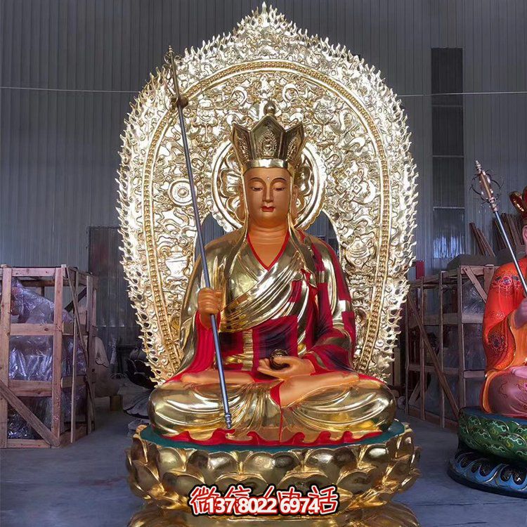 大型玻璃钢地藏王博鱼平台