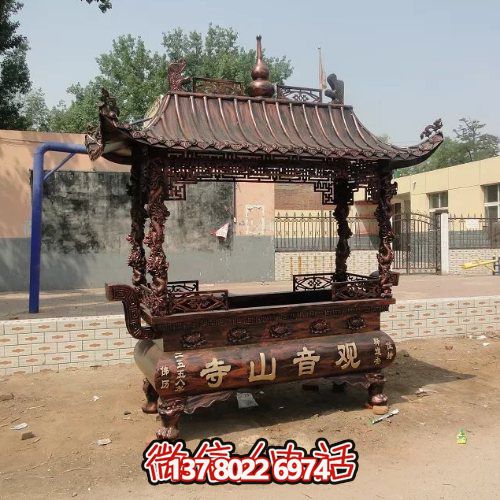 传统中式香炉宗教博鱼平台，祈福上香