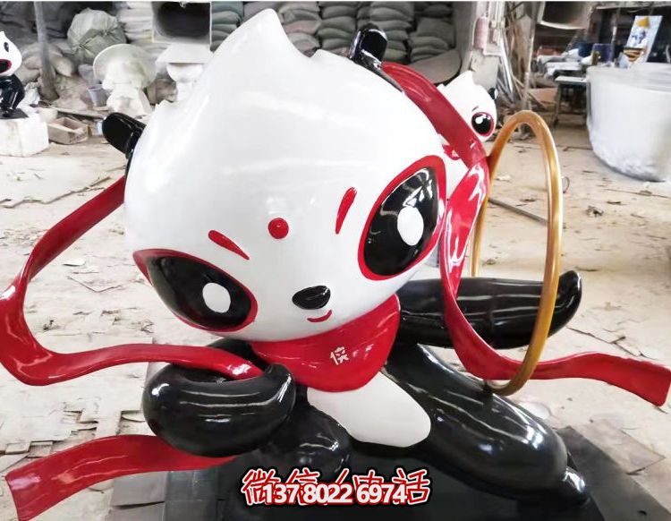 玻璃彩绘卡通兔子博鱼平台