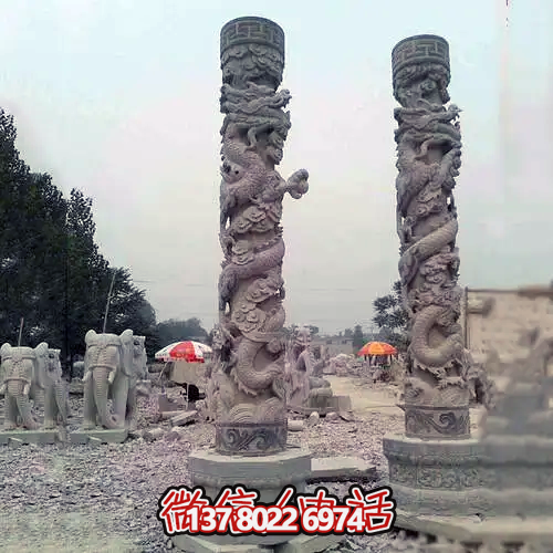 柱石盘龙安全、坚固、节能的柱子