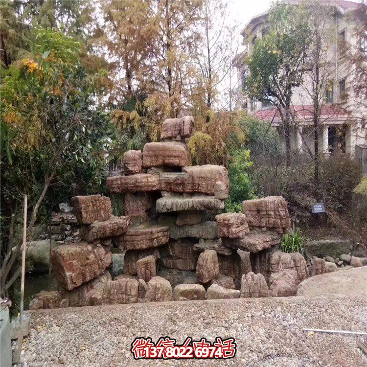 叠石假山，让你家中有一座自然美景