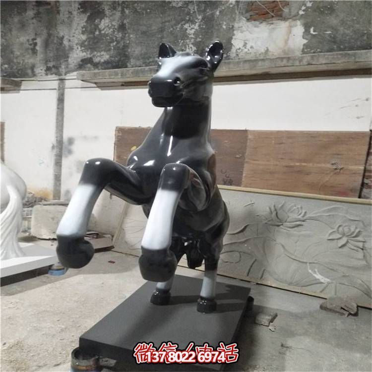 玻璃钢博鱼平台，园林景观装饰卡通