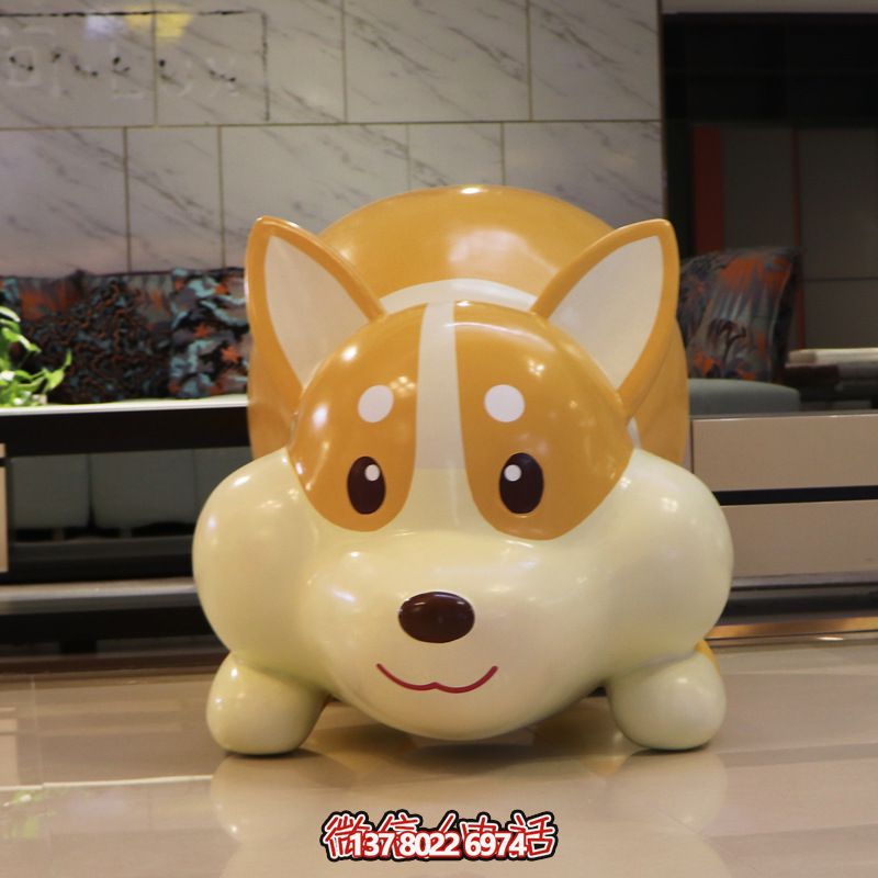 新推出的可爱卡通玻璃钢着狗博鱼平台游乐园，给你一个全新的游乐体验！