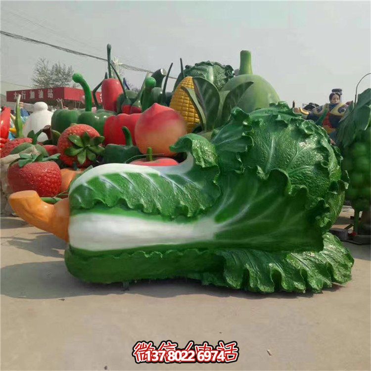 玻璃钢仿真白菜博鱼平台，为您的园林户外添彩