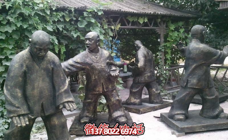 玻璃钢博鱼平台景观，为广场练功夫人注入灵动之物