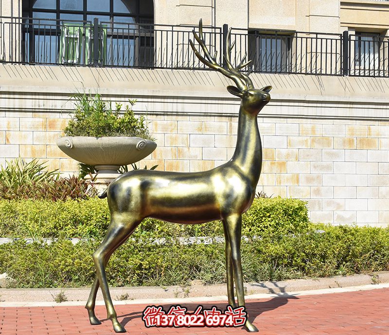 不锈钢仿铜镜面鹿博鱼平台