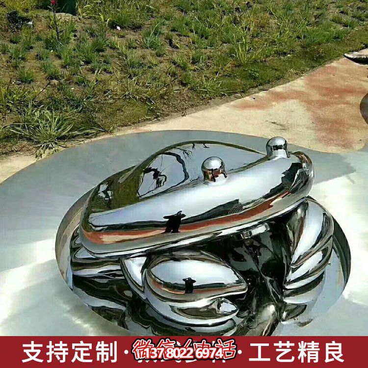 不锈钢镜面景观博鱼平台