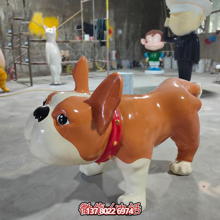 玻璃钢彩绘创意游乐园狗博鱼平台