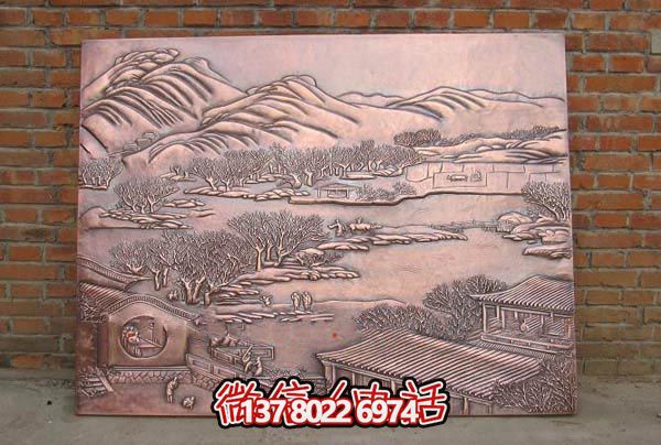 精致绝伦——以山水浮雕和壁画彰显精致艺术之美