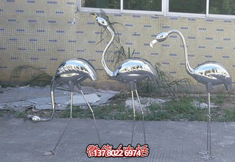 不锈钢火烈鸟博鱼平台,完美摆放于室内外庭院 不锈钢火烈鸟博鱼平台,完美摆放于室内外庭院