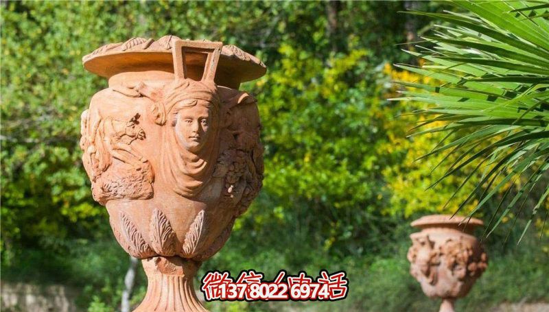 红色晚霞浮雕景观花盆博鱼平台 红色晚霞浮雕景观花盆博鱼平台